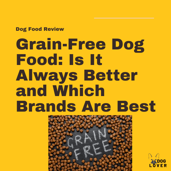 Grain free dog food
