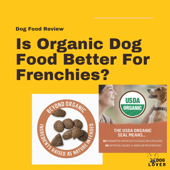 Organic dog food