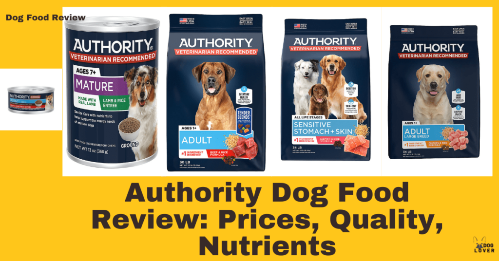 Authority dog food review