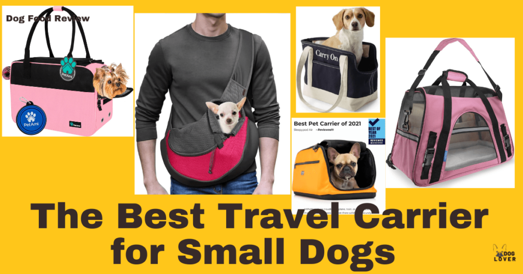 Best travel carrier for small dogs