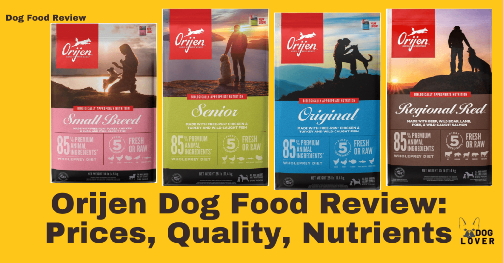 Orijen dog food review