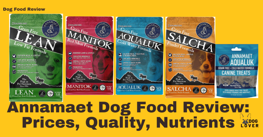 Annamaet dog food review
