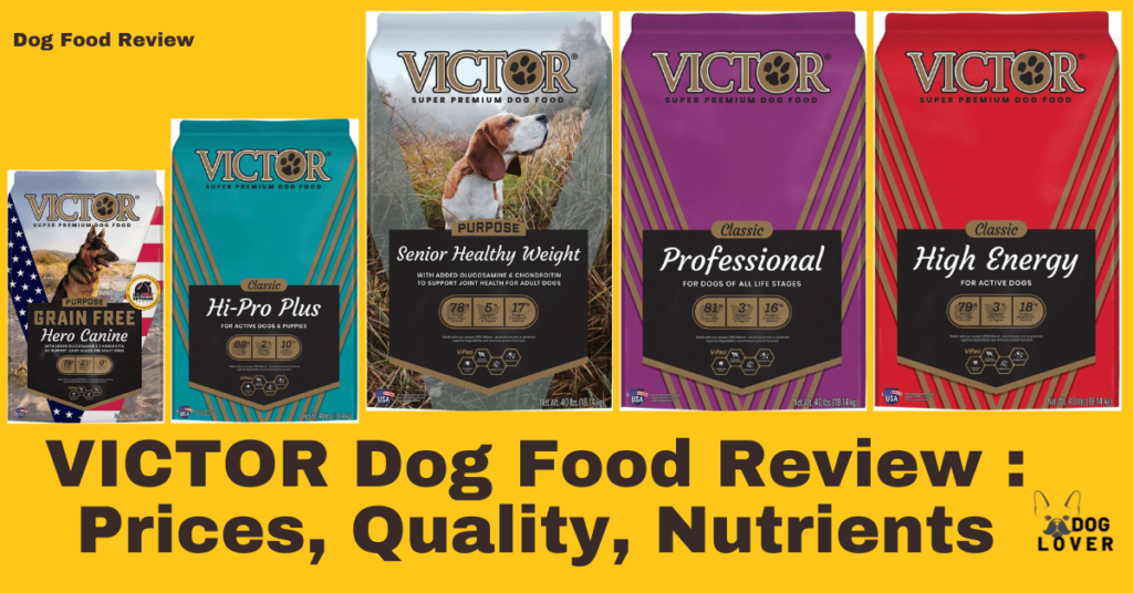 VICTOR dog food review