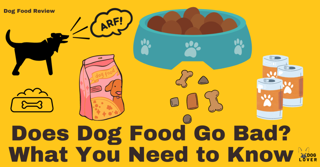 Does dog food go bad?